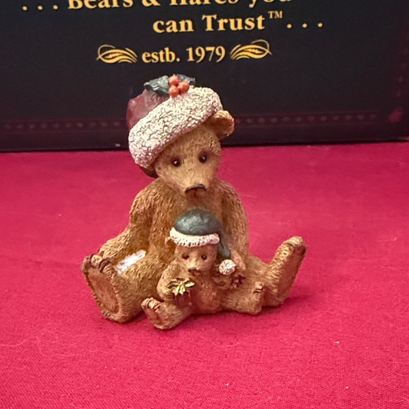 Boyds Bears 6 Piece Figurine Set 10th Anniversary - Friends are Treasures - Picture 13 of 16